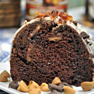 This Chocolate Jamaican Rum Cake is so easy to make, the the rum gives it a kick and makes the texture so moist. Take this to a party and be a huge hit!