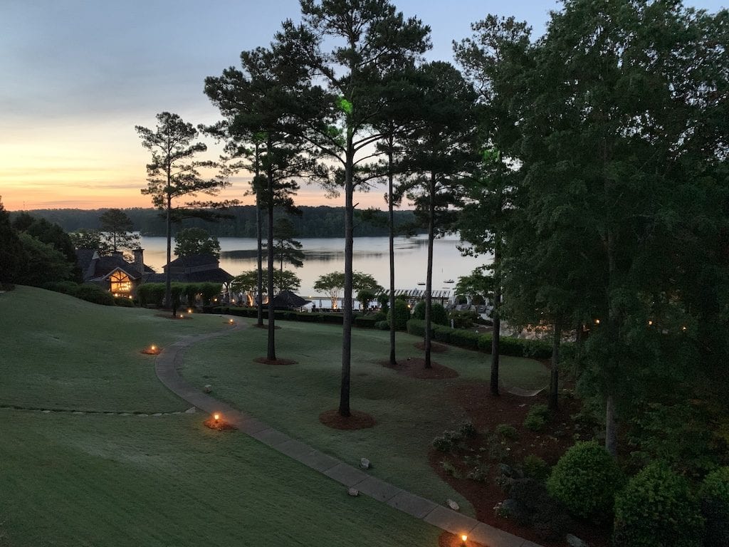 Ritz Carlton Lake Oconee is a golf and nature lovers paradise. With gorgeous views, lots of outdoor activies, and great dining, this is a must visit resort.