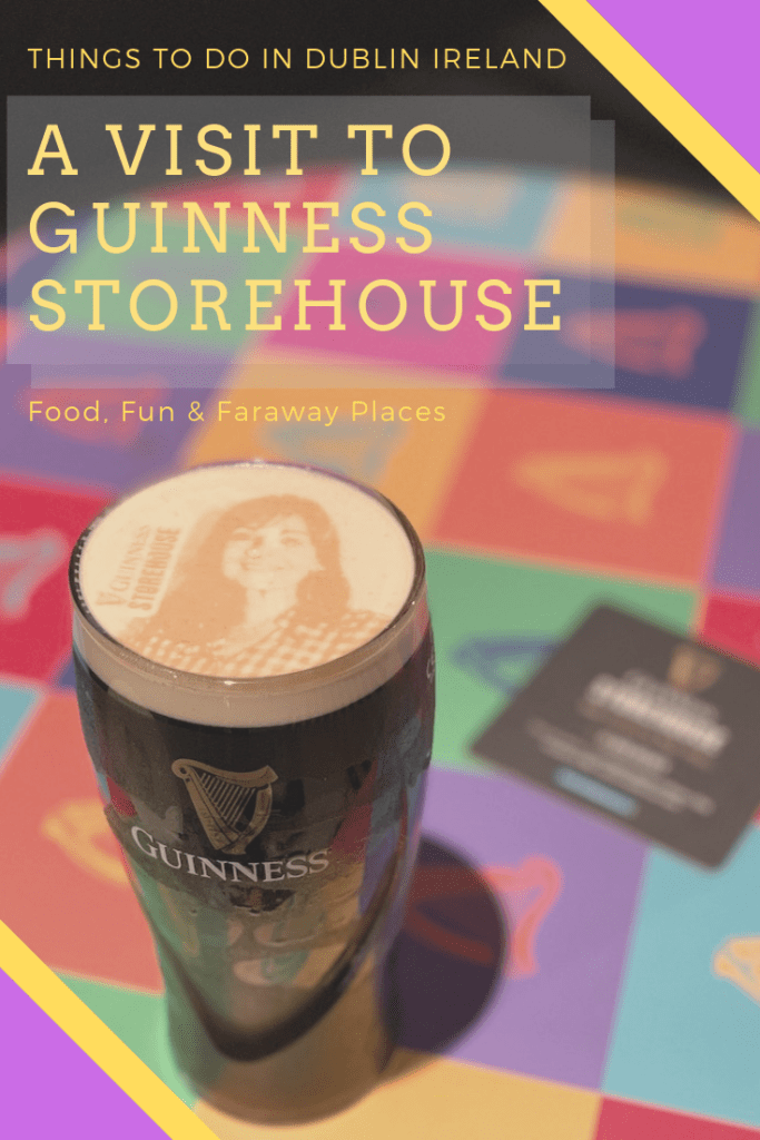 Guinness draught is best enjoyed at Guinness Storehouse, its Dublin home. Explore the history and flavor of Guinness draught at this iconic Dublin brewery. #LoveDublin #LoveIreland #StellerStories #Guinness