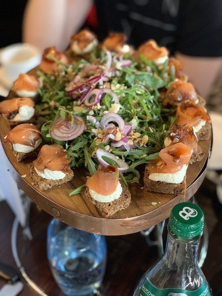 Guinness draught is best enjoyed at Guinness Storehouse, its Dublin home. Explore the history and flavor of Guinness draught at this iconic Dublin brewery, preferably with this salmon!