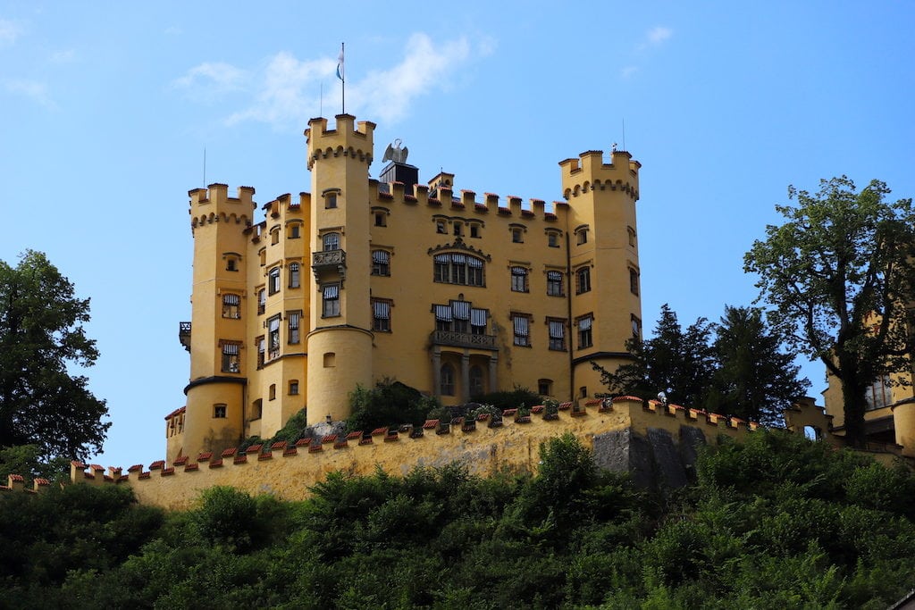 Castle on hill.