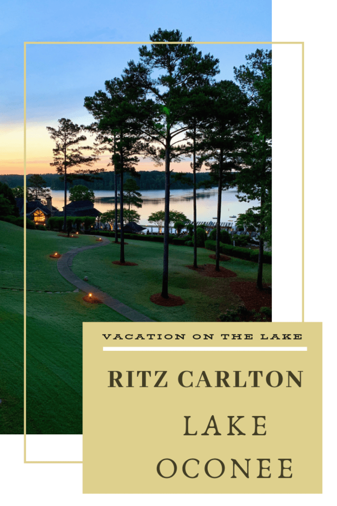 Ritz Carlton Lake Oconee is a golf and nature lovers paradise. With gorgeous views, lots of outdoor activies, and great dining, this is a must visit resort. #reynoldsgolf #reynoldsmoments #reynoldslakeoconee