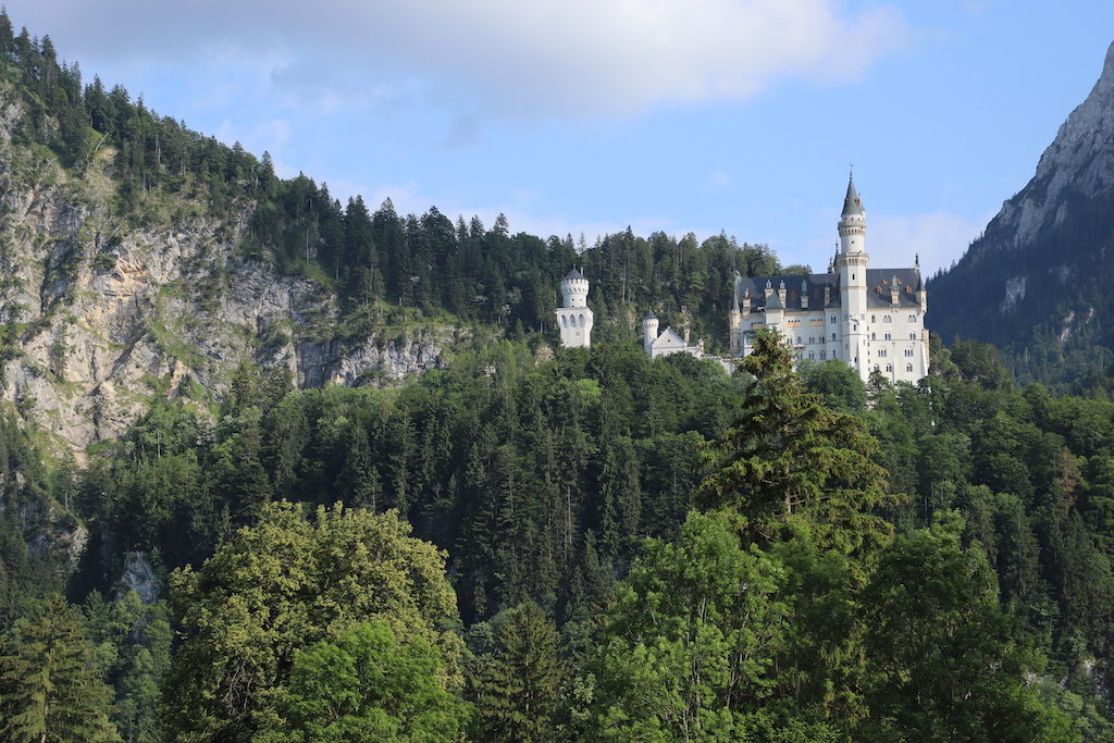 Castle on hill.