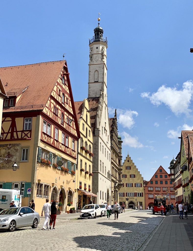 Lovely Rothenburg Germany is one of the most famous cities along the Romantic Road itinerary. You could easily spend a few days in this city!