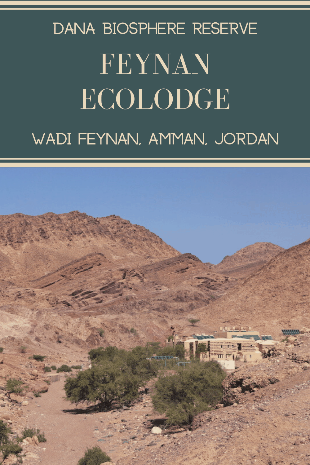 A stay at Feynan Ecolodge provides an immersion into Jordanian life. This was one of my favorite stops during my visit to Jordan.