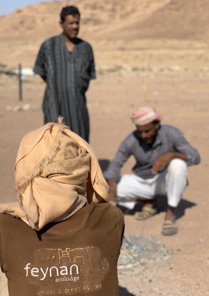 Learning about the Bedouin way of life in Jordan