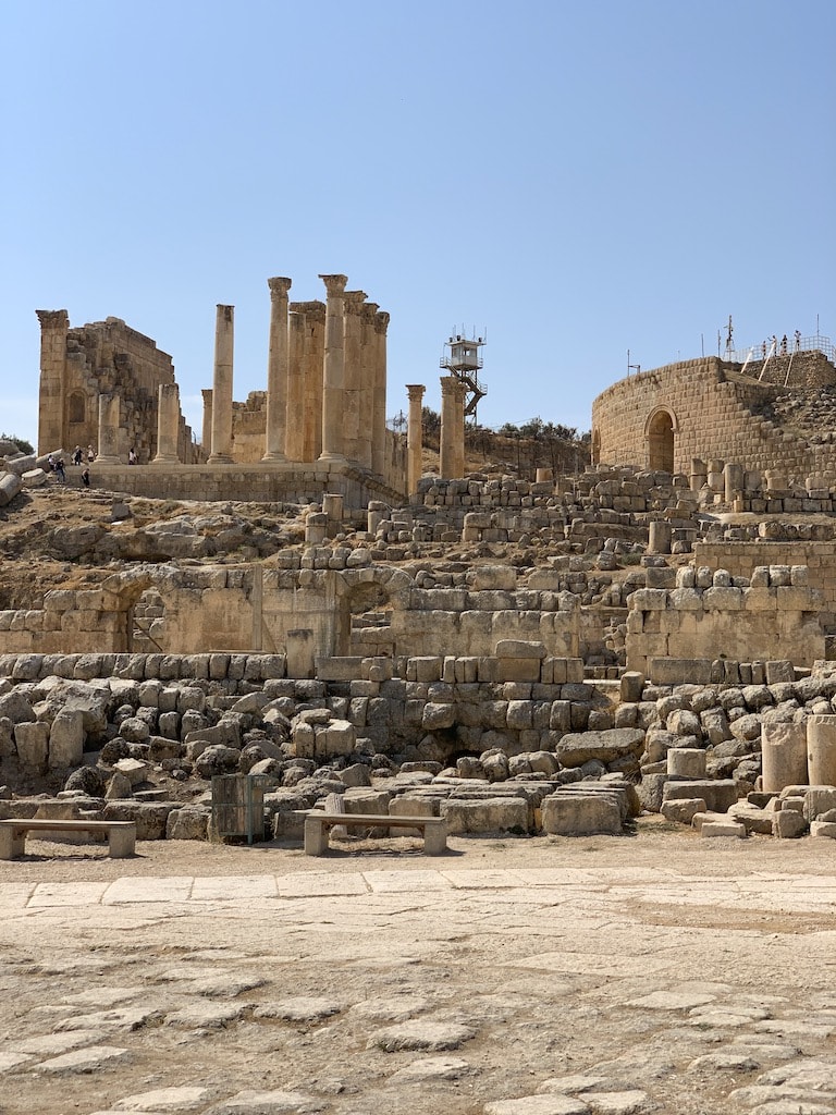 Touring the historic ruins of Jerash in Jordan was a fascinating experience, and a must when visiting this Hashemite Kingdom.