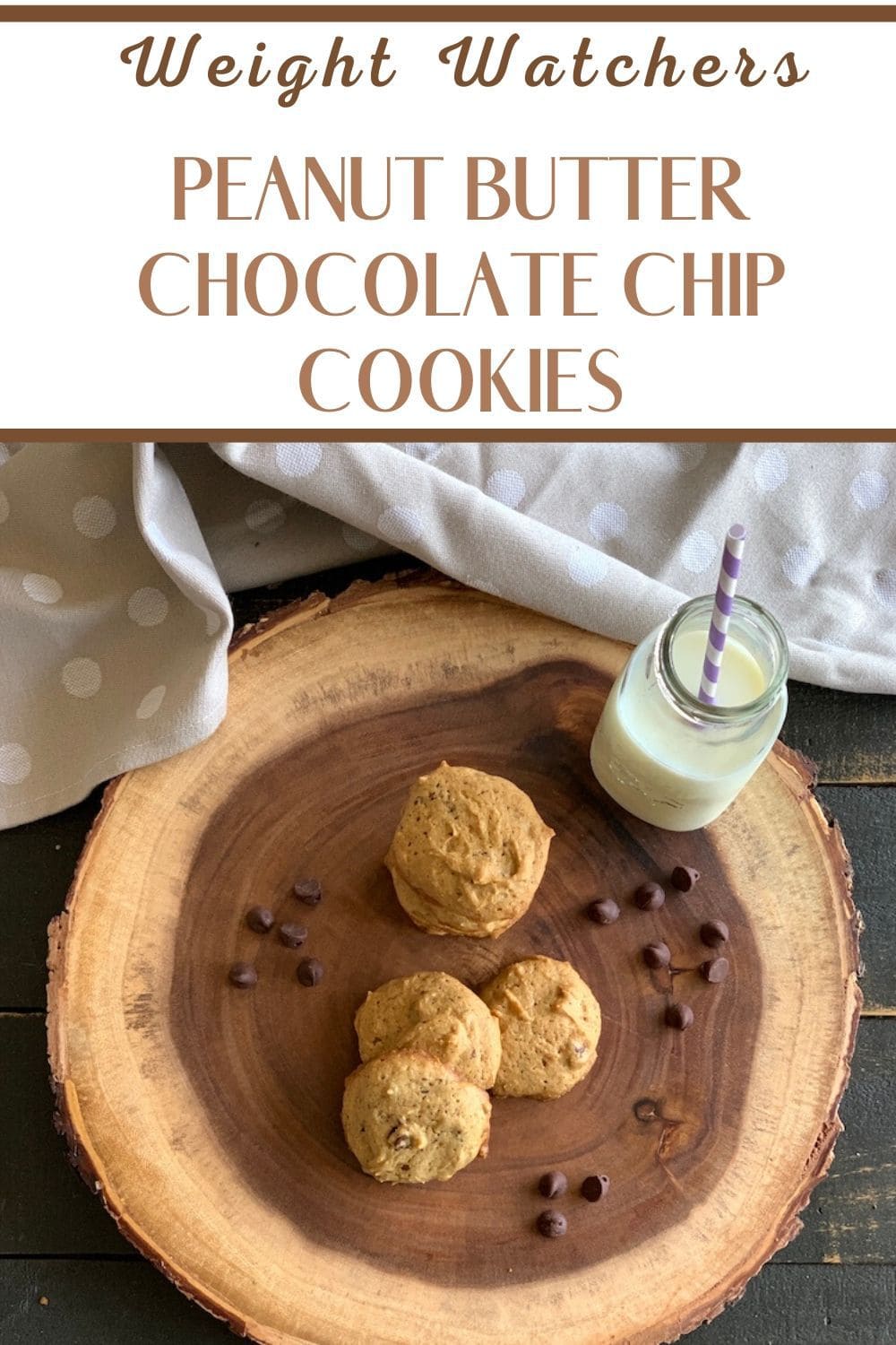 I needed a healthier version of peanut butter chocolate chips cookies in my house. Like you, we have been staying at home and snacking a little too much!