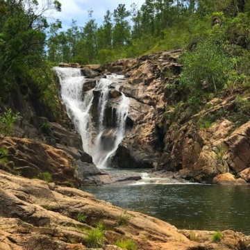 Belize waterfall