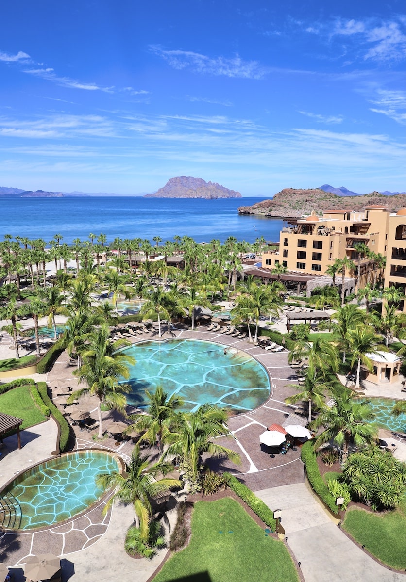 Villa del Palmar resort from roof