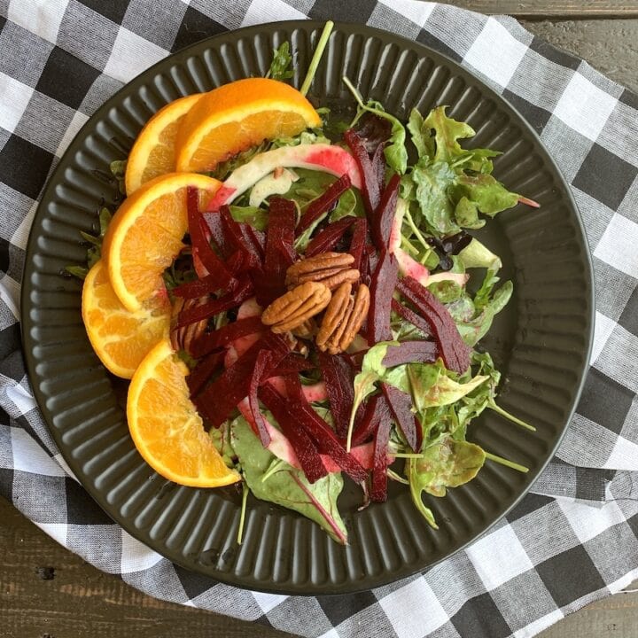 roasted beet salad
