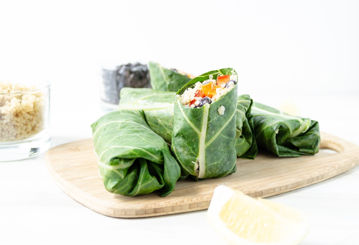 Quinoa Sweet Potato Wraps