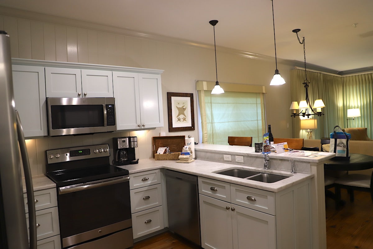 Kitchen at Mainsail Beach Inn Anna Maria Island Beaches.