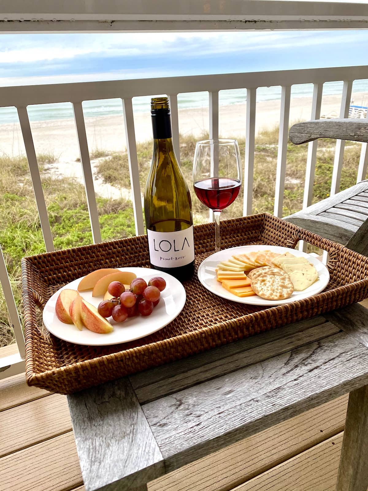 Balcony at Mainsail Beach Inn Anna Maria Island Beaches.