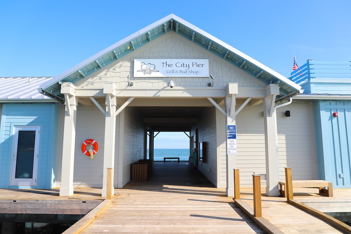 City Pier at Anna Maria Island beaches.