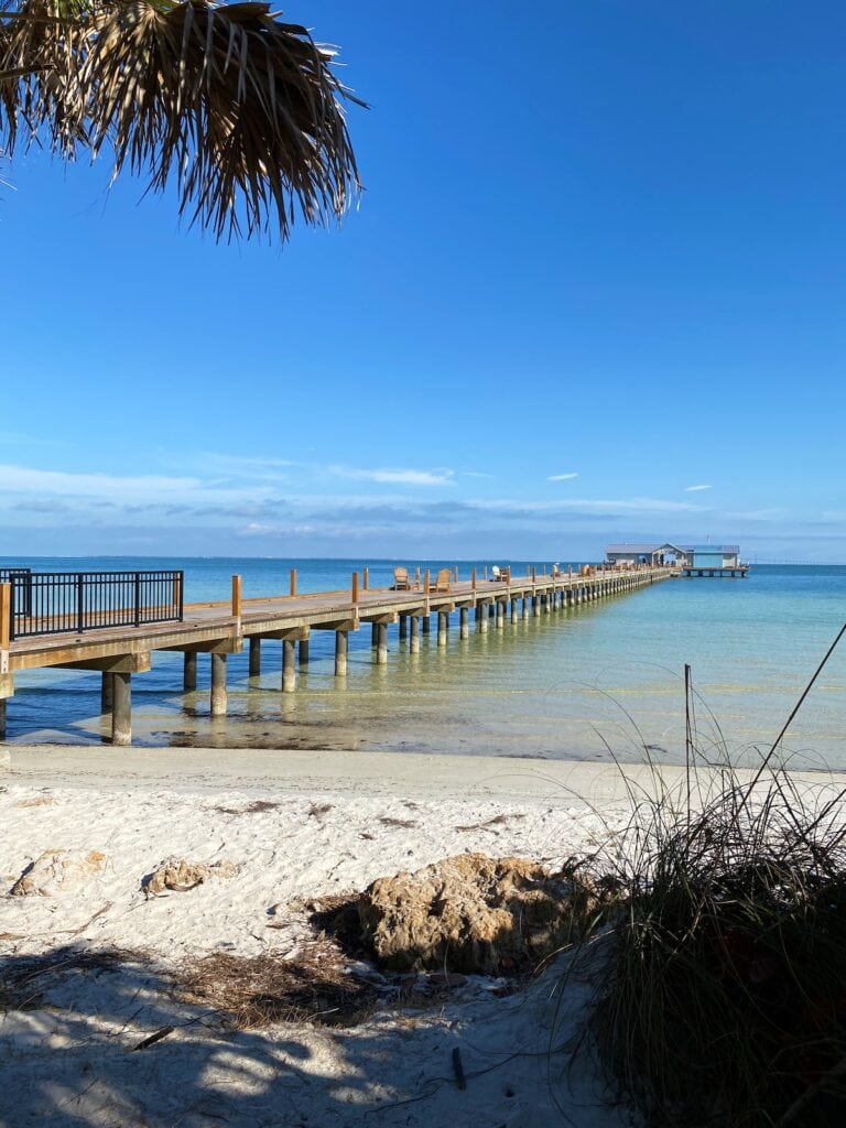 Anna Maria City Pier on Anna Maria Island.