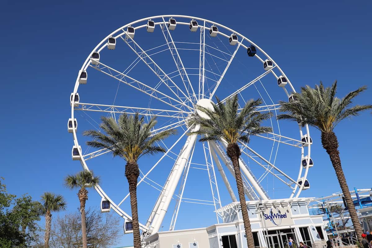 Ferris Wheel SkyWheel in Panama City Beach Florida.