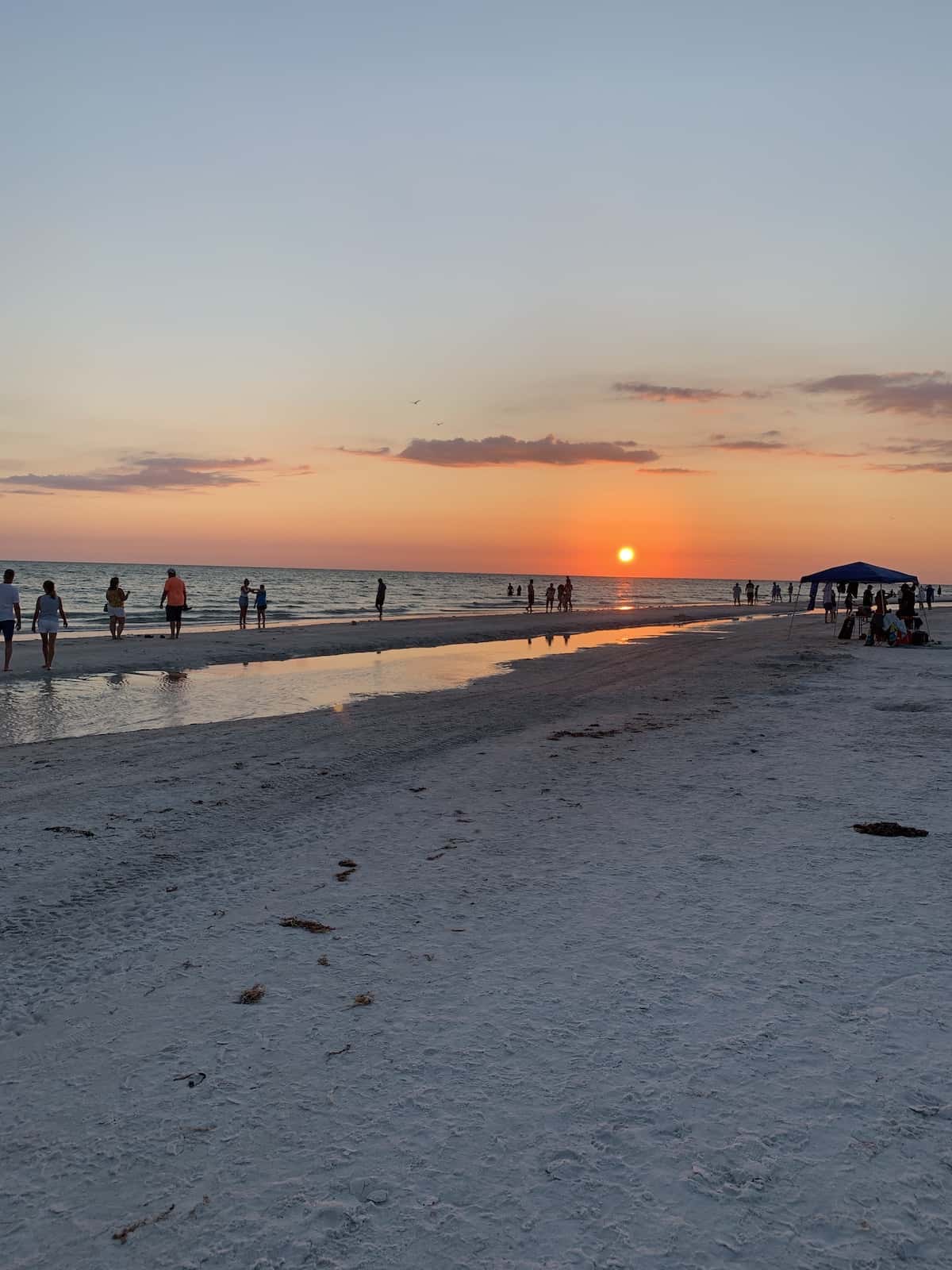 Sunset on Anna Maria Island.