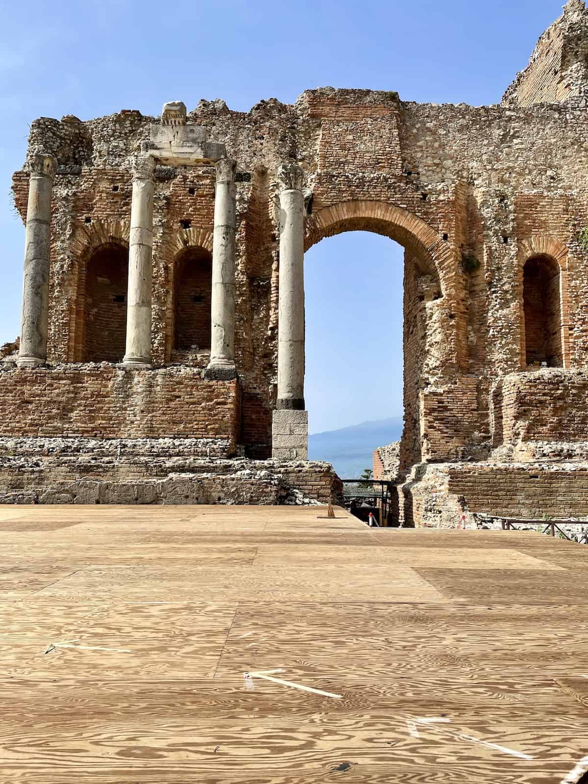 Greek Theatre Taormina Italy