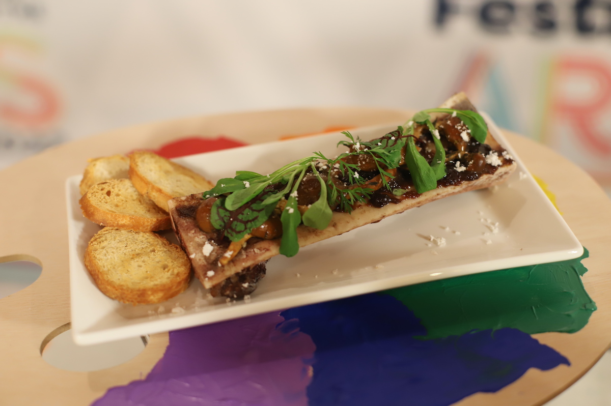 Bone marrow at Epcot Festival of the Arts 2022.