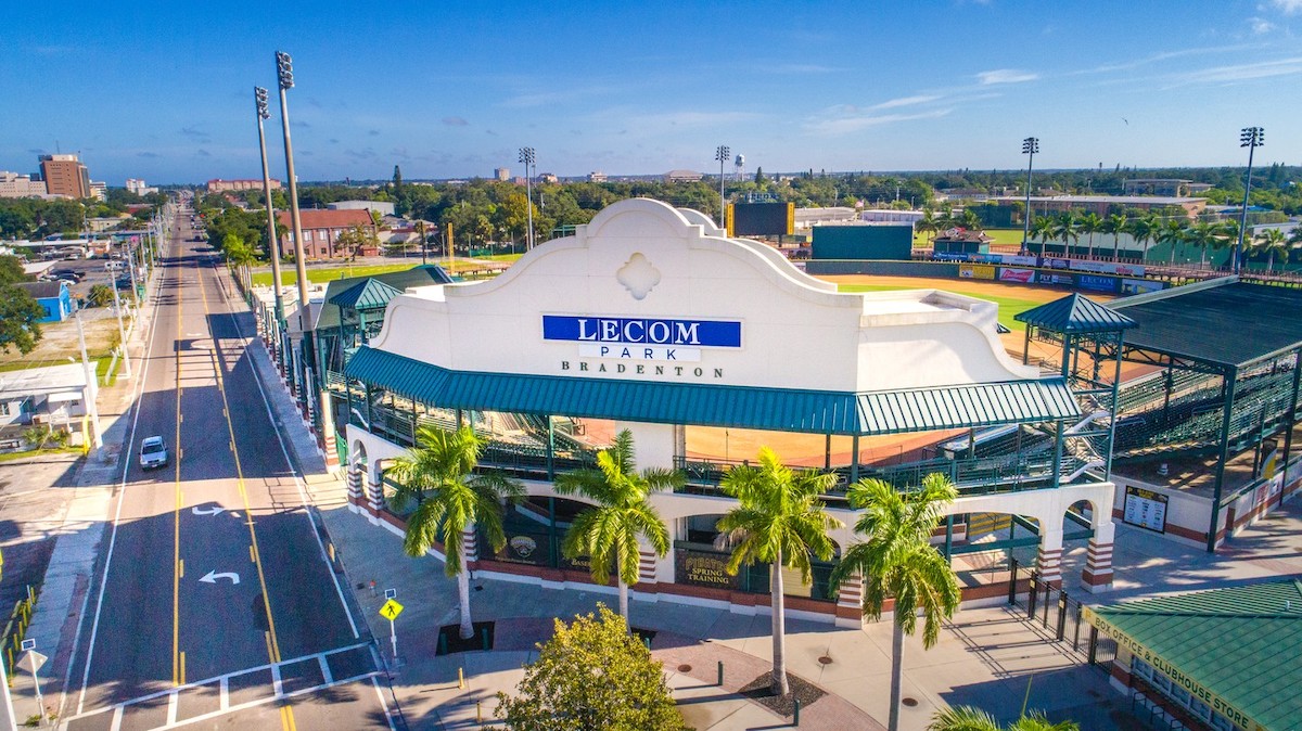 LECOM stadium in Bradenton.