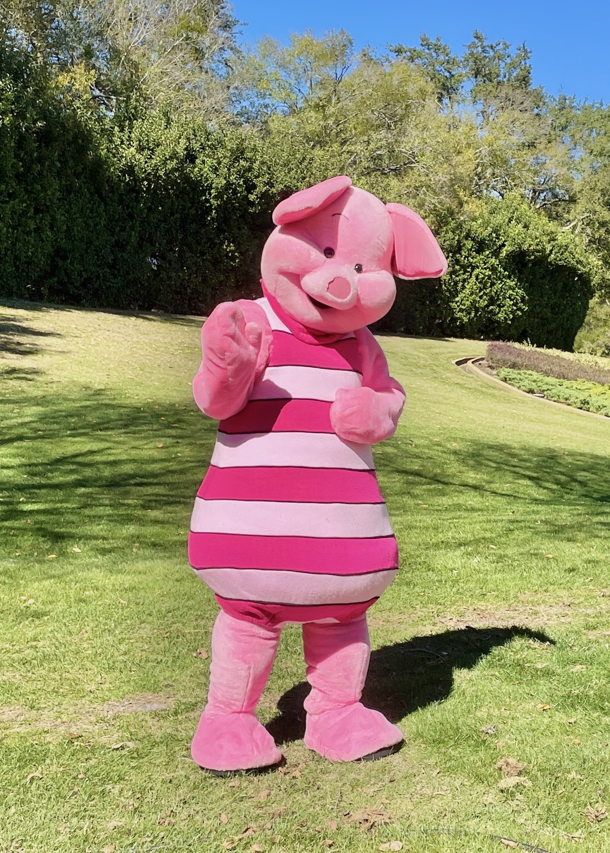 Piglet at Epcot Festival of the Arts 2022.