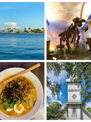 Collage of things to do in Bradenton.