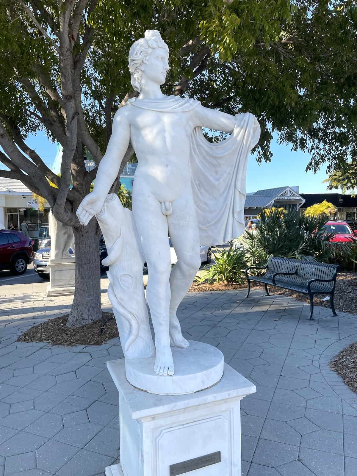 St. Armands Circle statue