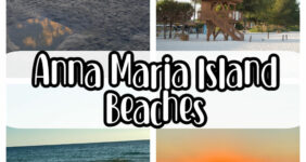 Collage of Anna Maria Island Beaches