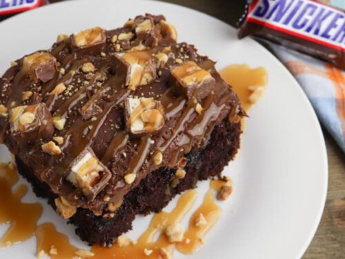 Snickers Cake-Torta – AlKaramah Dough