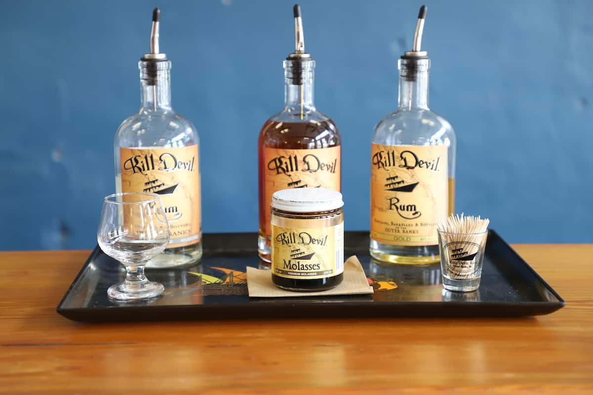 Outer Banks Rum Distillery Kill Devil Rum.