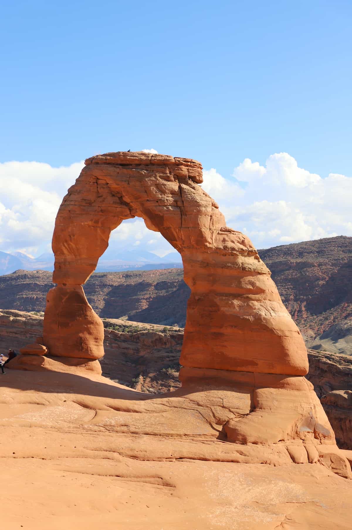 Delicate Arch at Arches National Park.