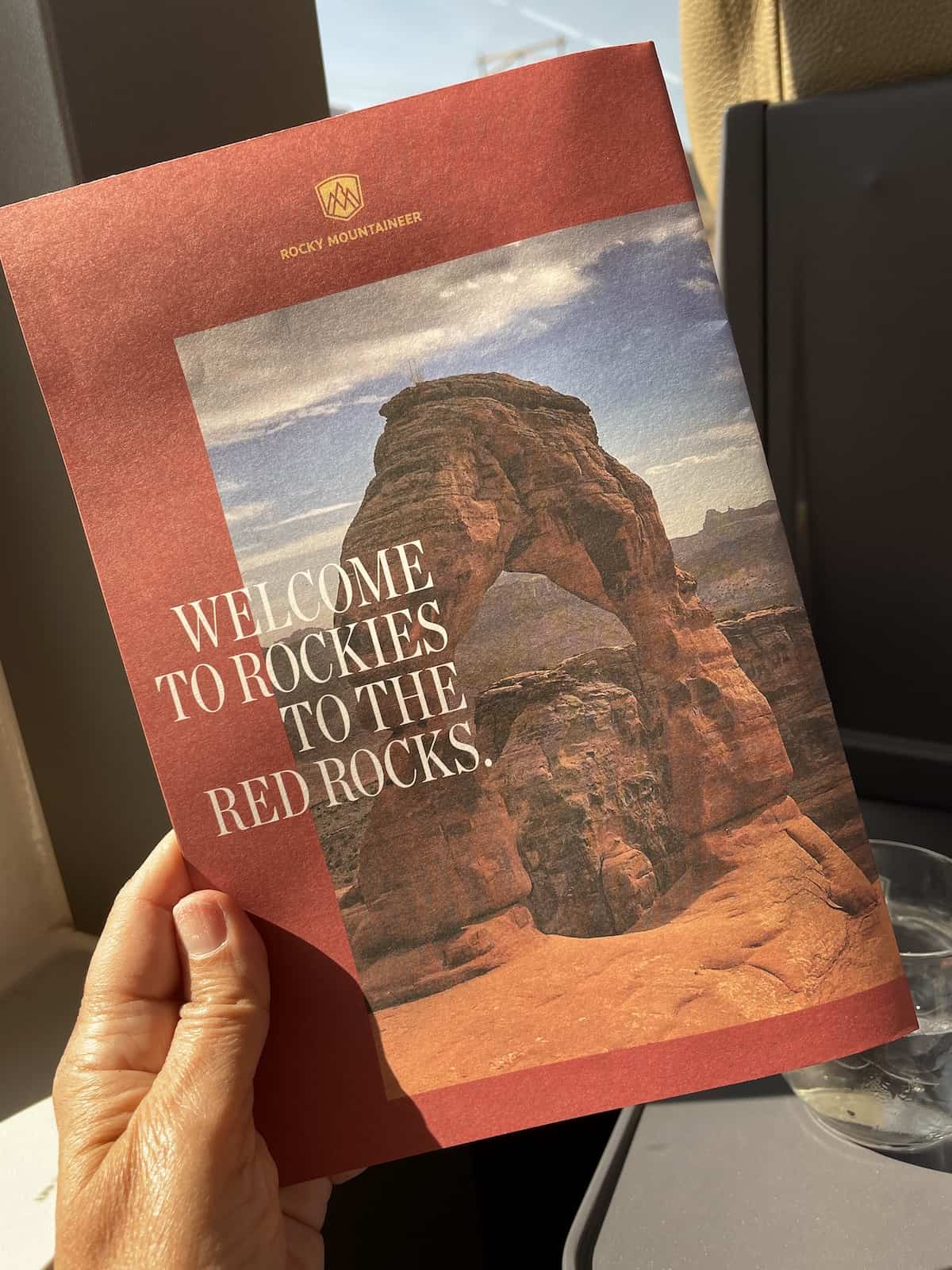 Welcome brochure Rocky Mountaineer.