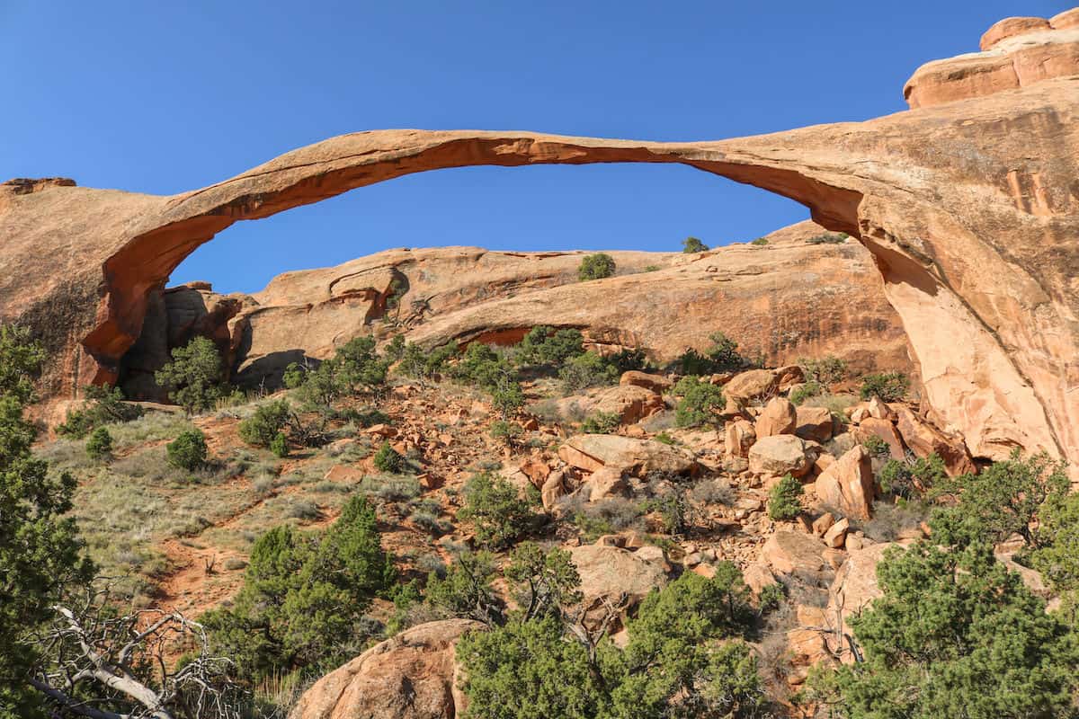 Arch at Arches National Park.
