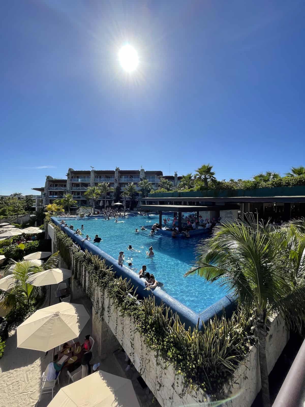 Pool at Hotel Xcaret Arte