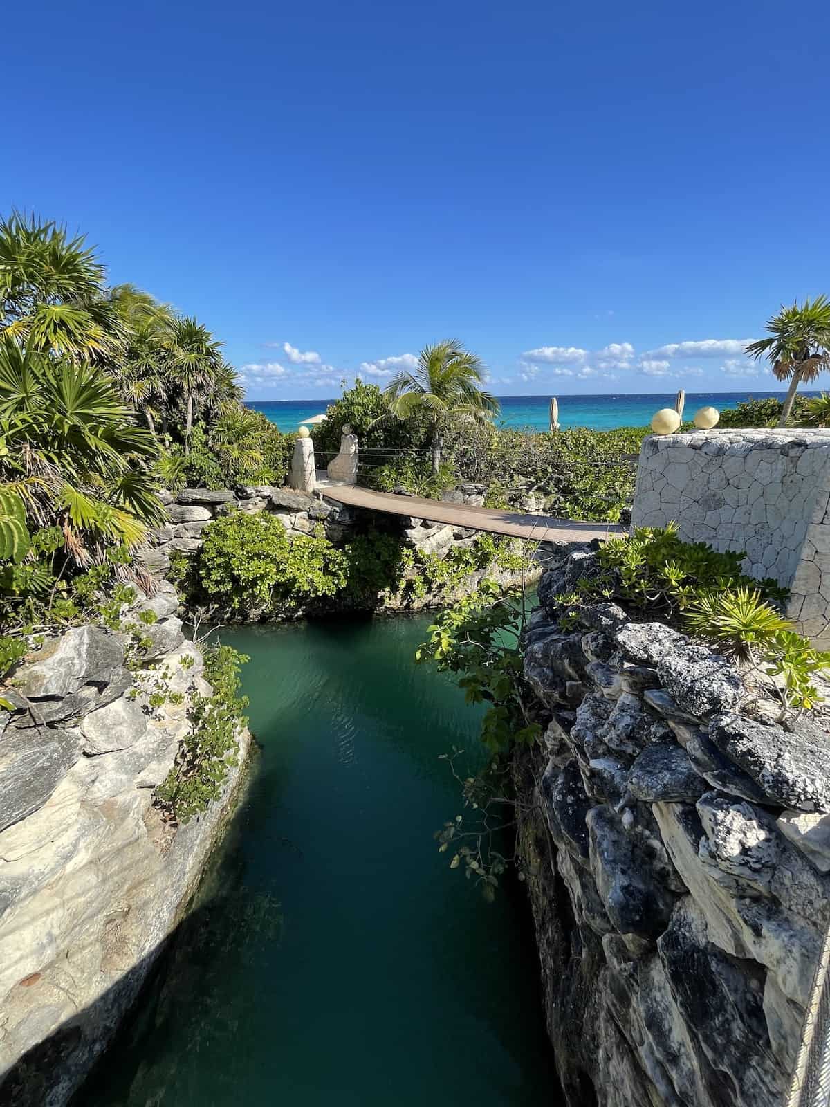 View from Hotel Xcaret Riviera Maya.