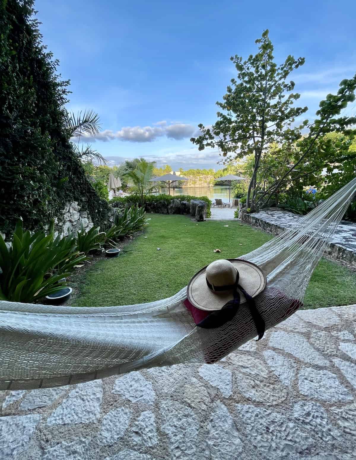 View from room at Hotel Xcaret Mexico.