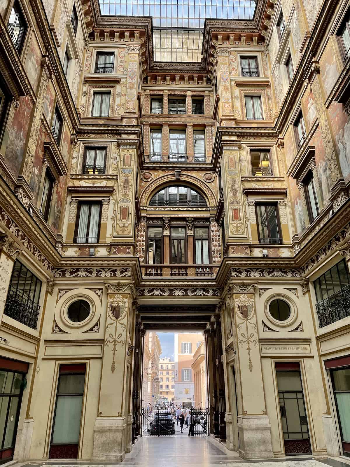 Galleria Sciarra in Rome.