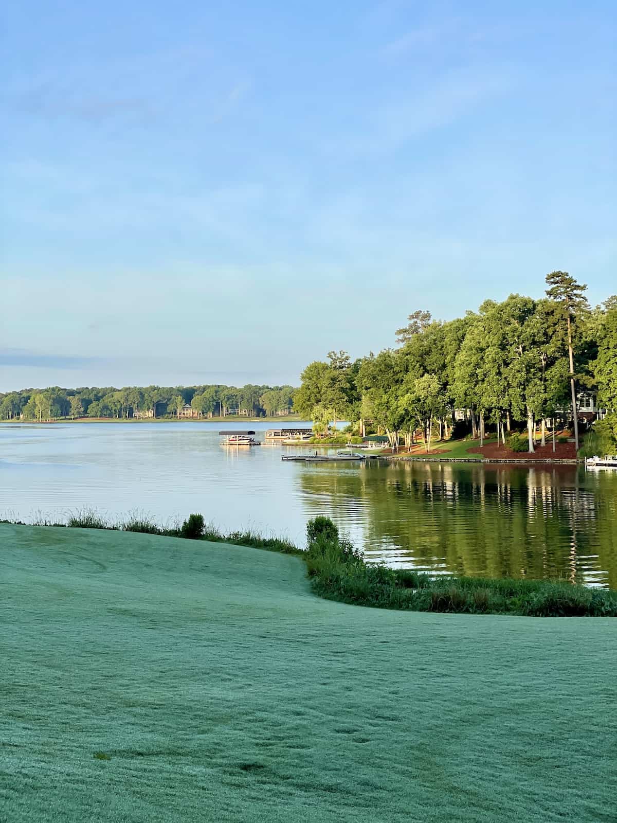 View of Lake Oconee in Georgia.