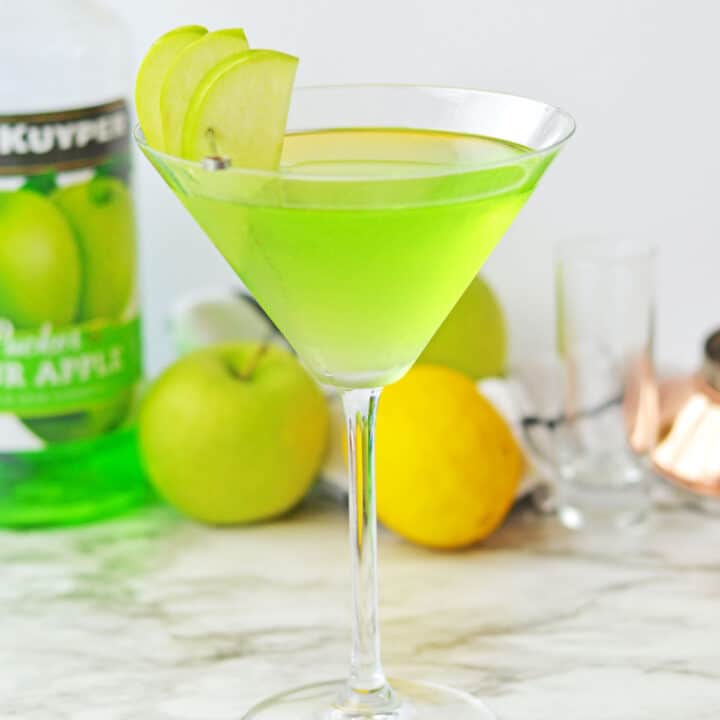 Green Apple Martini Recipe Food Fun And Faraway Places