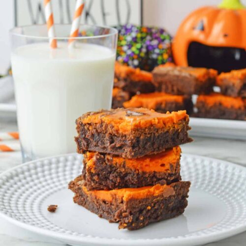 Halloween brownies.