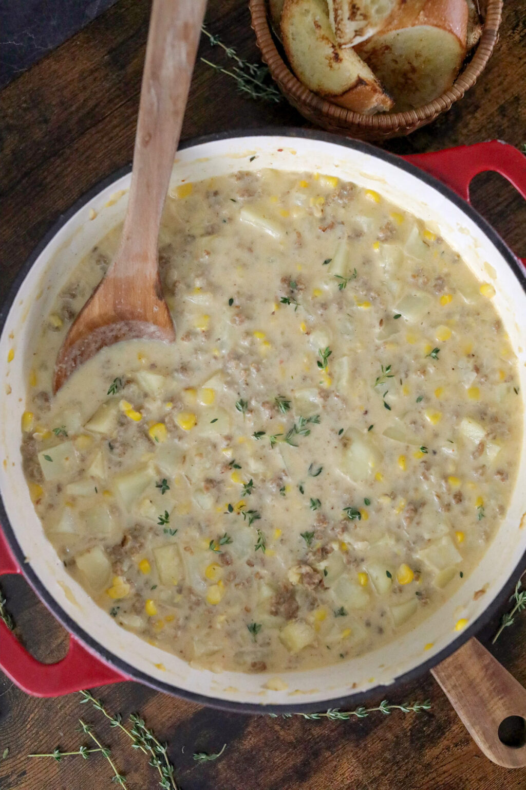 Corn Chowder Recipe with Sausage Food Fun & Faraway Places