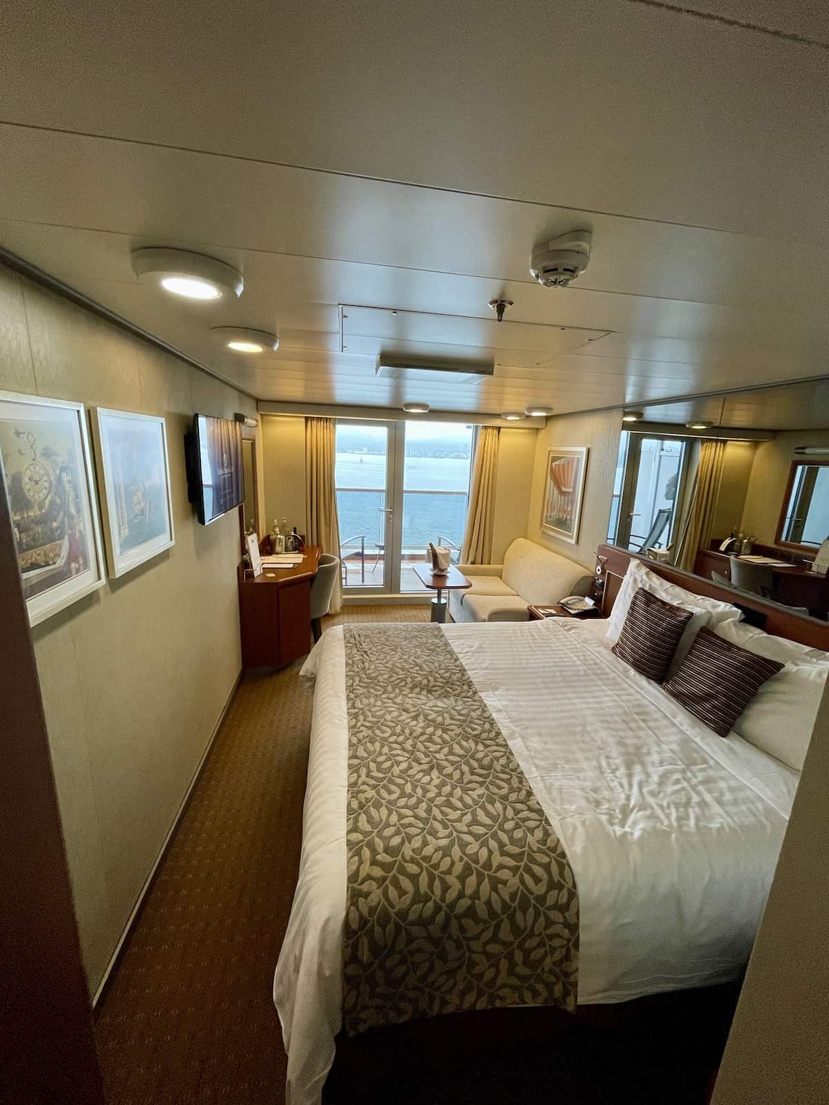 Room on a cruise ship.