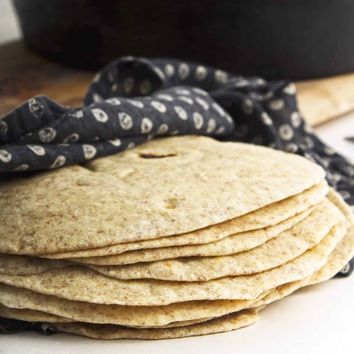 Homemade Wheat Tortillas