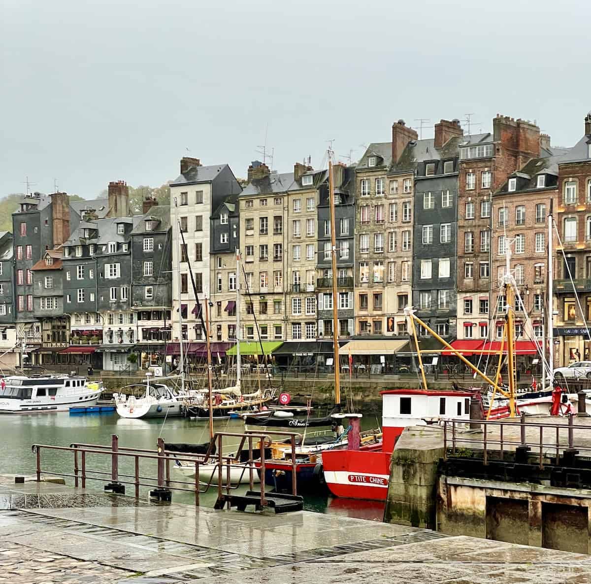 Harbor at Honfleur.