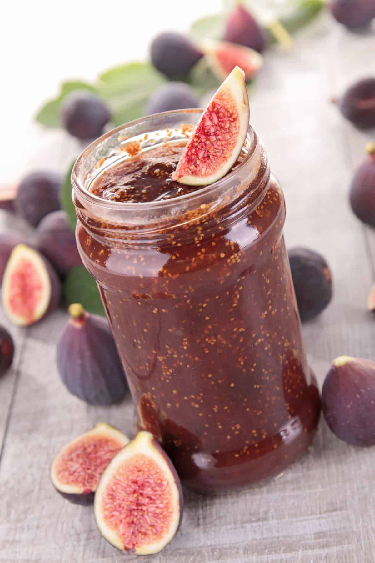 Fig spread for a charcuterie board.