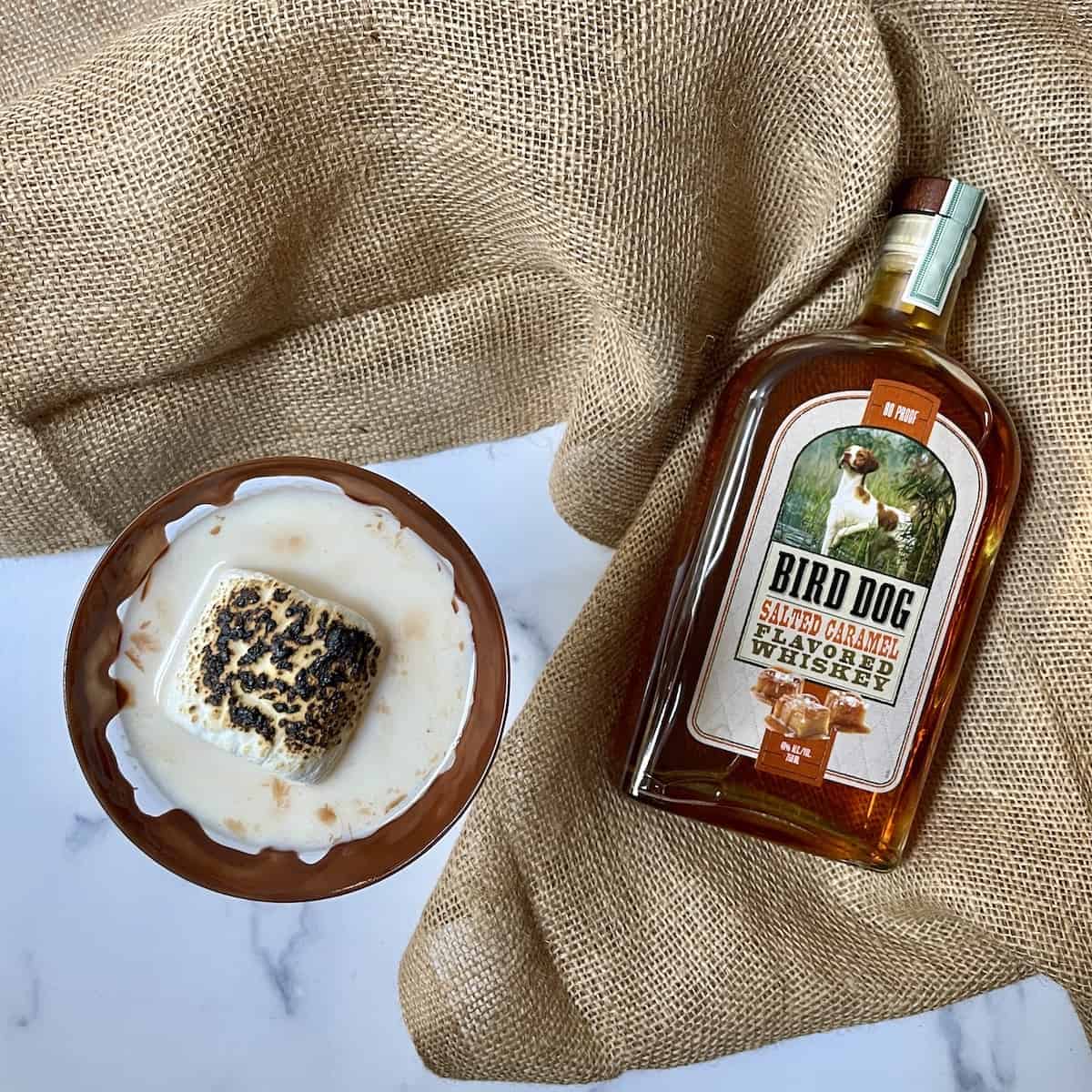 Salted Caramel Whiskey Cocktail