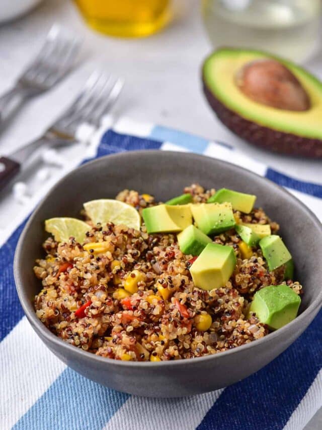 One Pan Mexican Quinoa Story