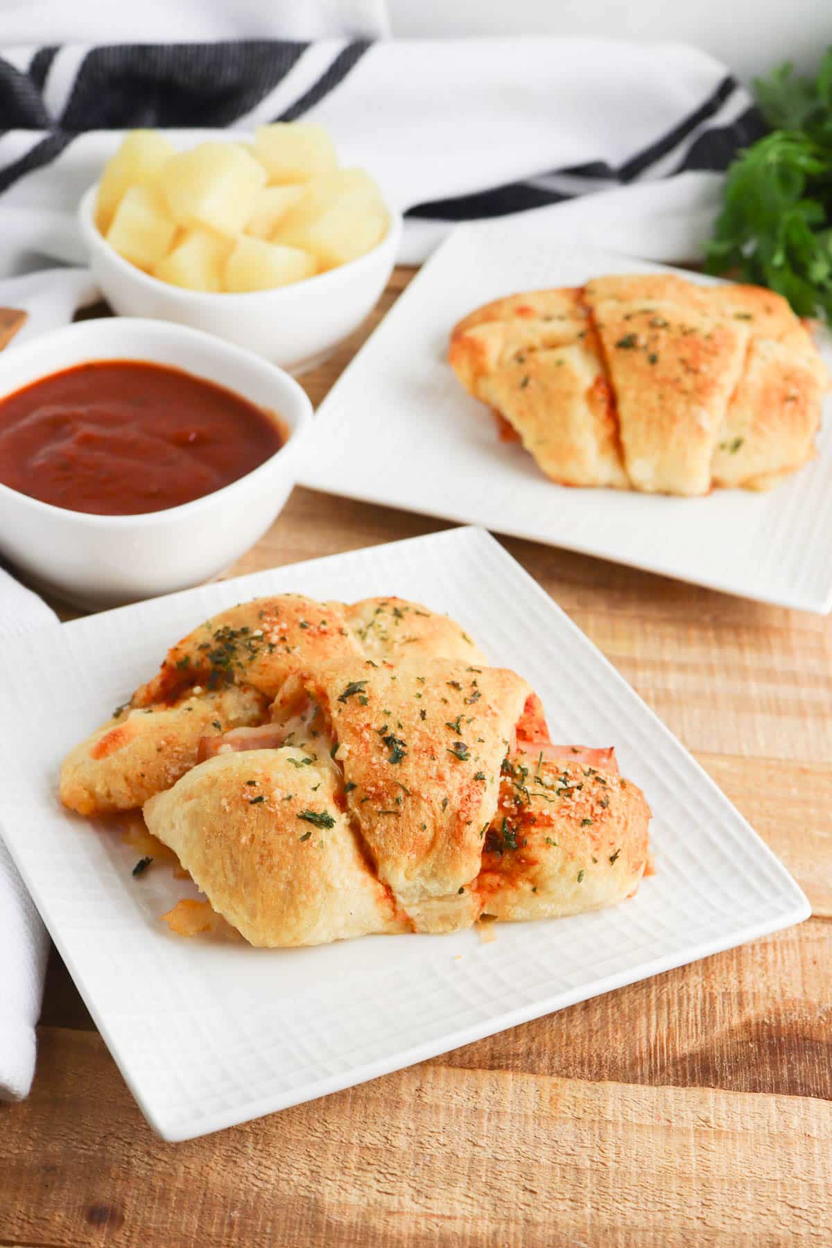 Easy Italian Stromboli Crescent Rolls - Food Fun & Faraway Places