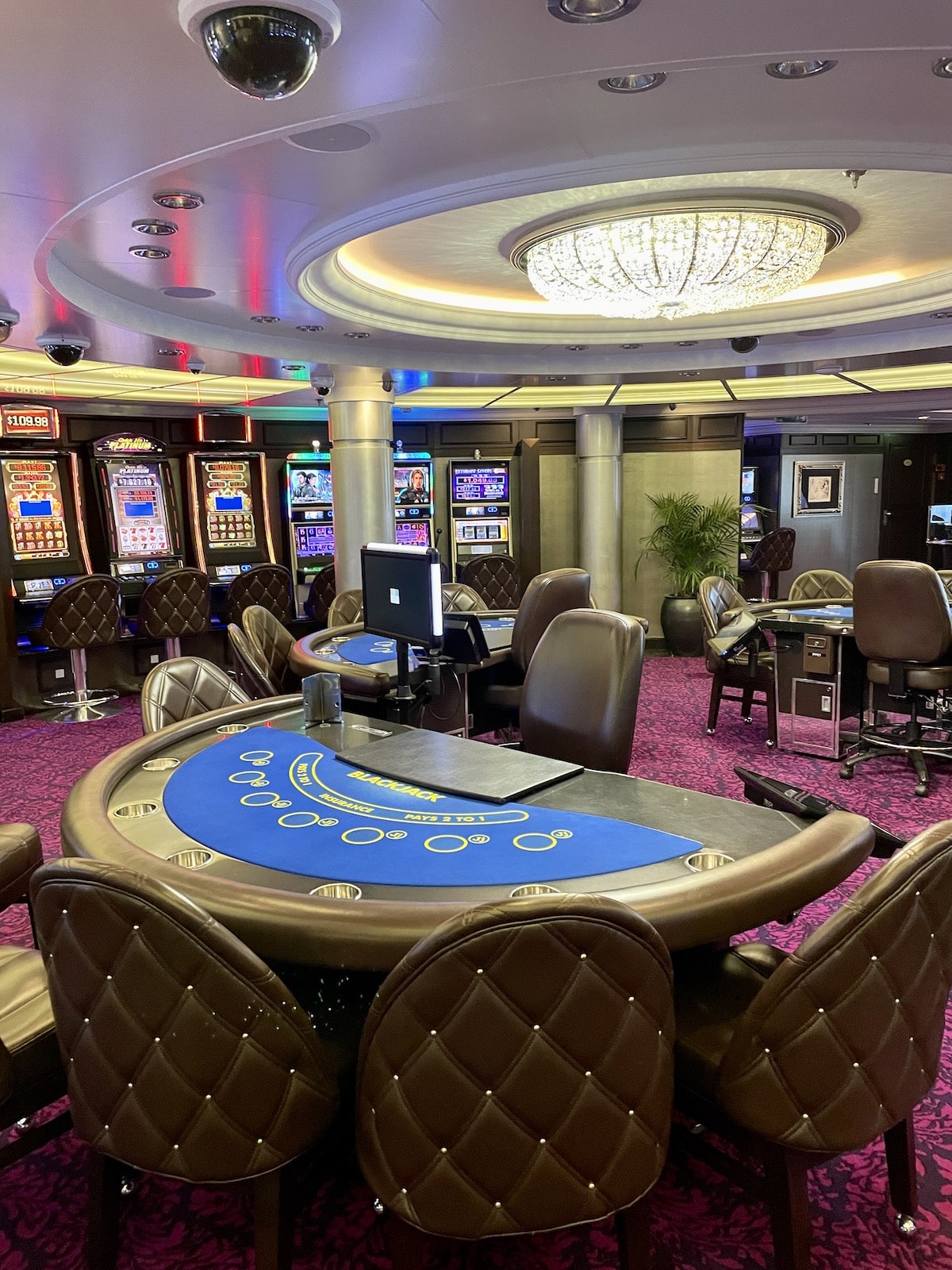 Casino on cruise ship.